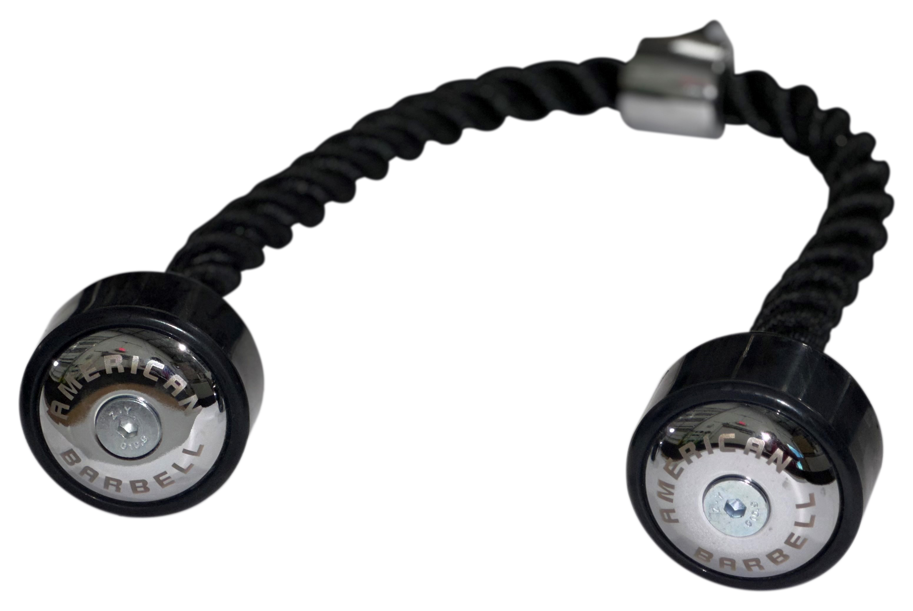 Triceps Press Down Rope Cable Attachment with Rubber Ends