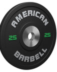 Black LB Urethane Pro Series Plates - American Barbell, Bumper Plates