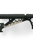 Multiple Adjustable Bench 0-75 Degree - Black Upholstery - American Barbell Gym Equipment