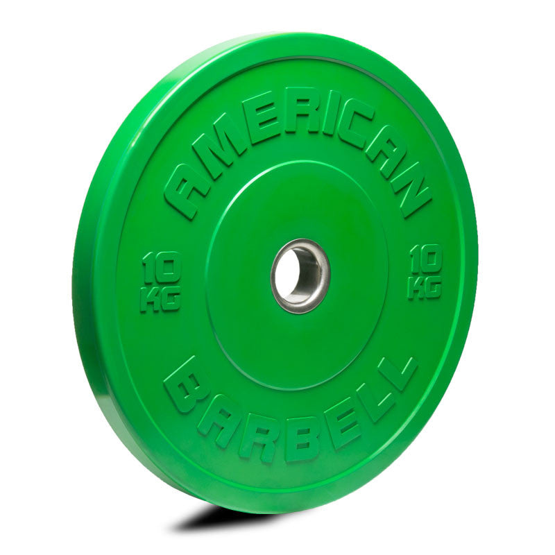 Bumper plates and barbell hot sale