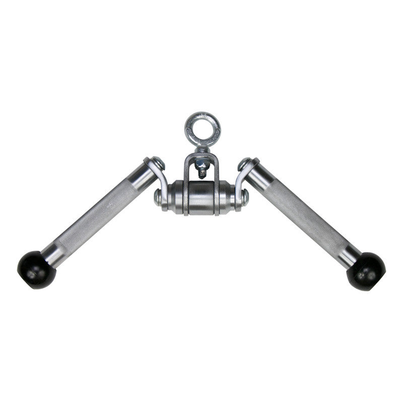 Rotating Solid Pressdown V-Bar - American Barbell Gym Equipment