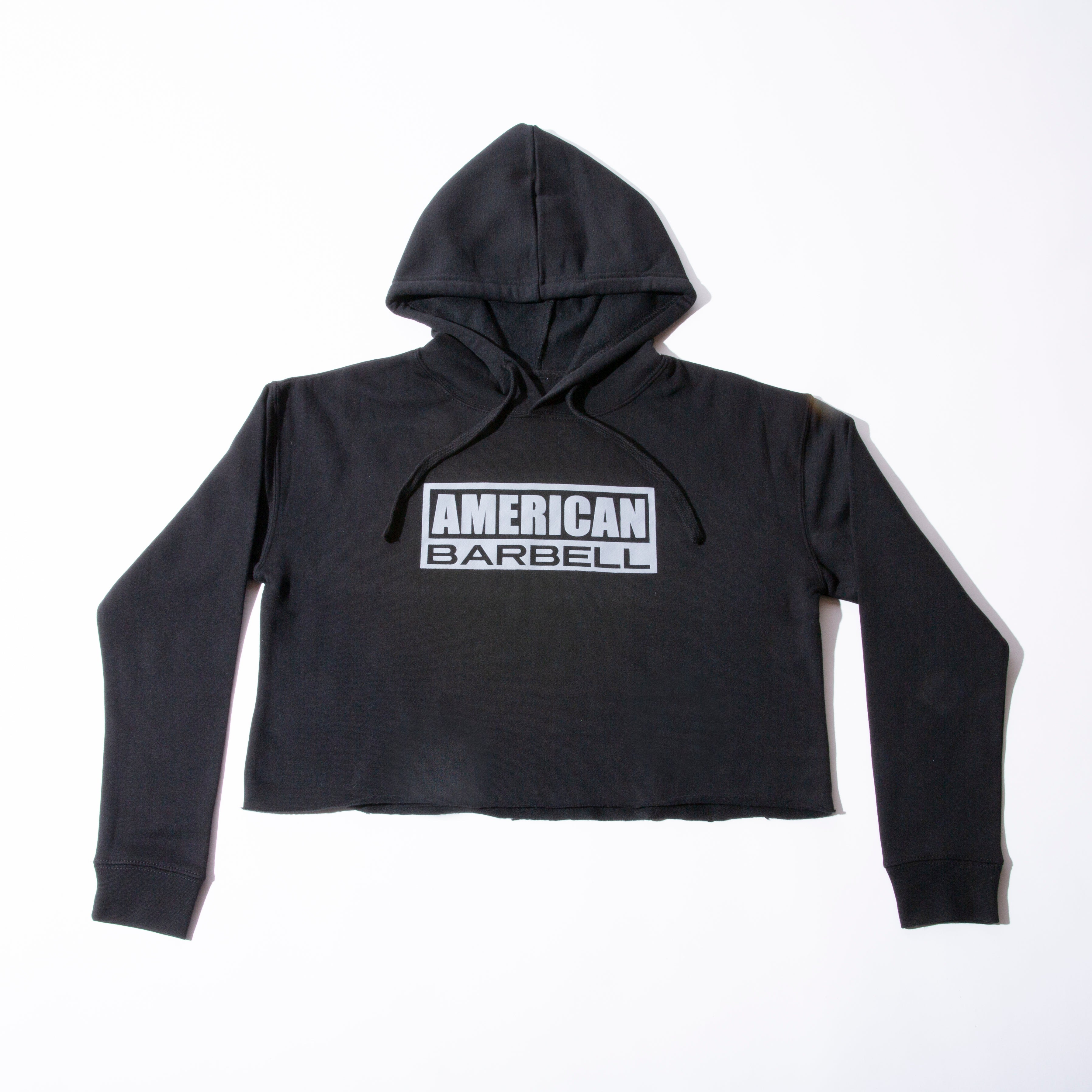 American Barbell Women&#39;s Crop Hoodie