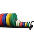 Horizontal Rolling Bumper Storage - American Barbell Gym Equipment