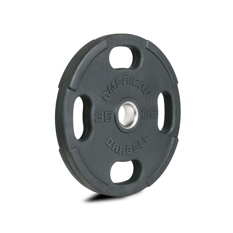 American Barbell Rubber Olympic Plates - American Barbell Gym Equipment