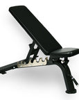 Multiple Adjustable Bench 0-75 Degree - Black Upholstery - American Barbell Gym Equipment