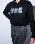 American Barbell Women's Crop Hoodie - American Barbell, T-Shirt