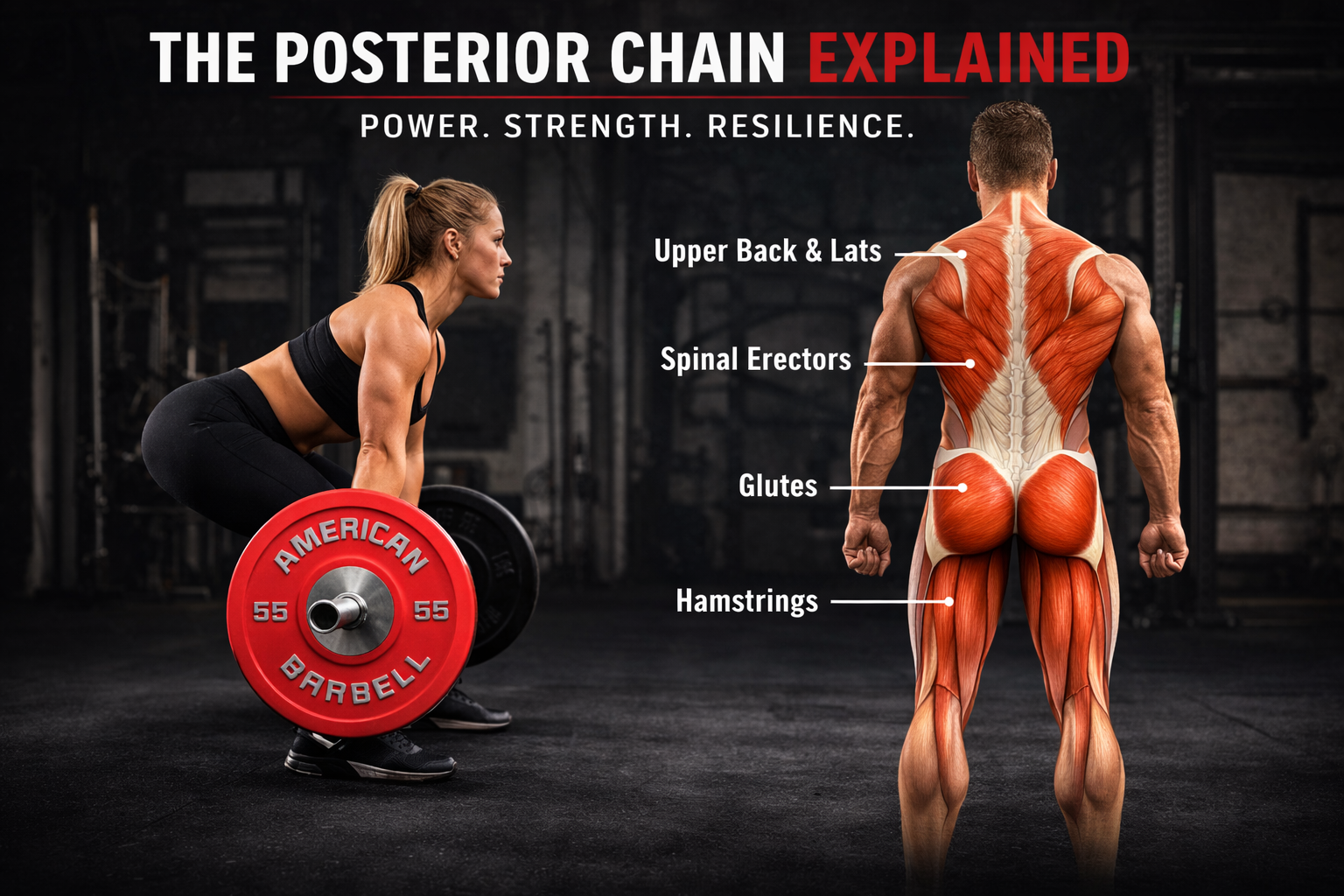 The Posterior Chain Explained: The Strength Engine Most People Undertrain