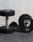 10 - Sided Urethane Dumbbells - American Barbell, Dumbbells