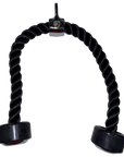 Triceps Press Down Rope Cable Attachment with Rubber Ends