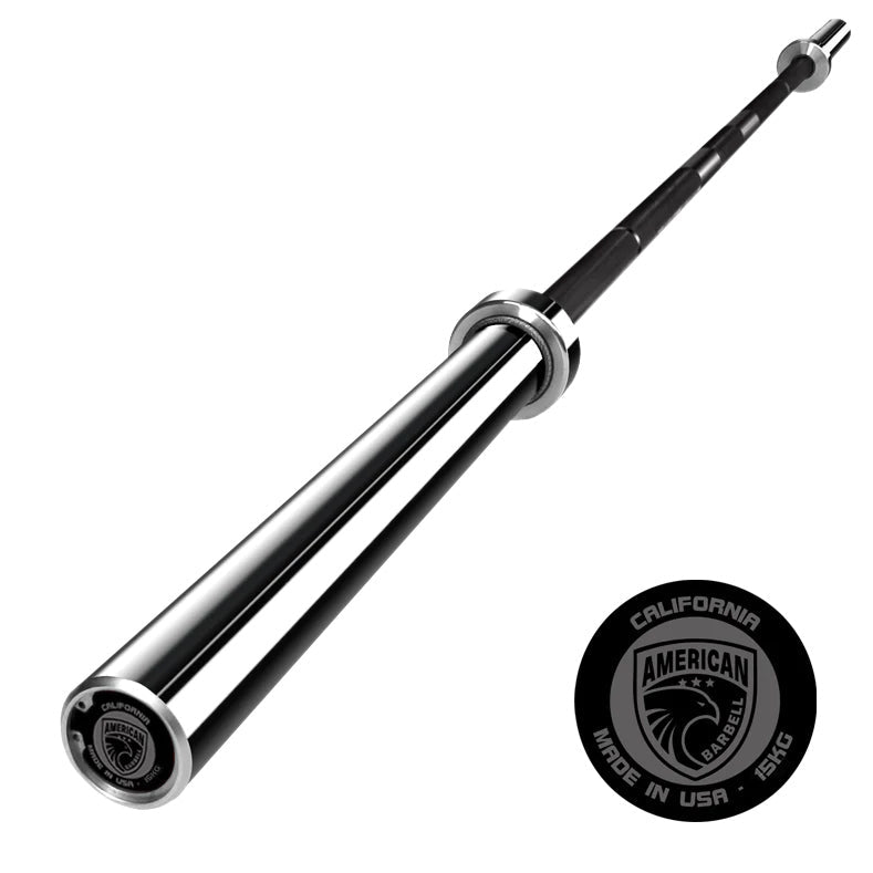 セラコート カリフォルニアバー ピンク アメリカンバーベル Competition Women Bar - Pink Cerakote | Iron Bull Strength