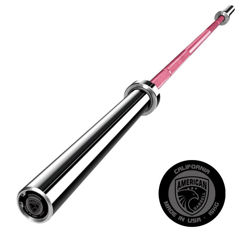 セラコート カリフォルニアバー ピンク アメリカンバーベル American Barbell Cerakote California Bar