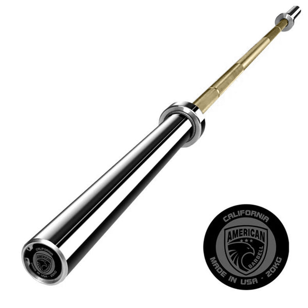 アメリカンバーベル カリフォルニアバー バーベルシャフト セラコート 20kg american-barbell-cerakote-
