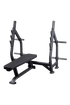 Flight Series Plate Loaded Flat Olympic Bench - American Barbell, Strength Equipment