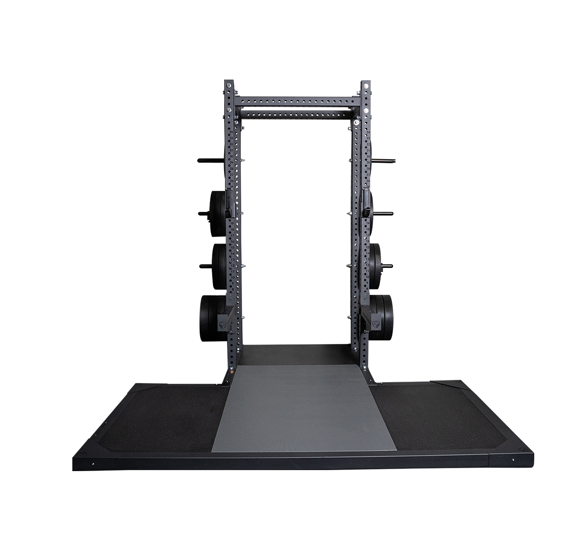 American Barbell 16 Piece Cable Attachment Accessory Rack
