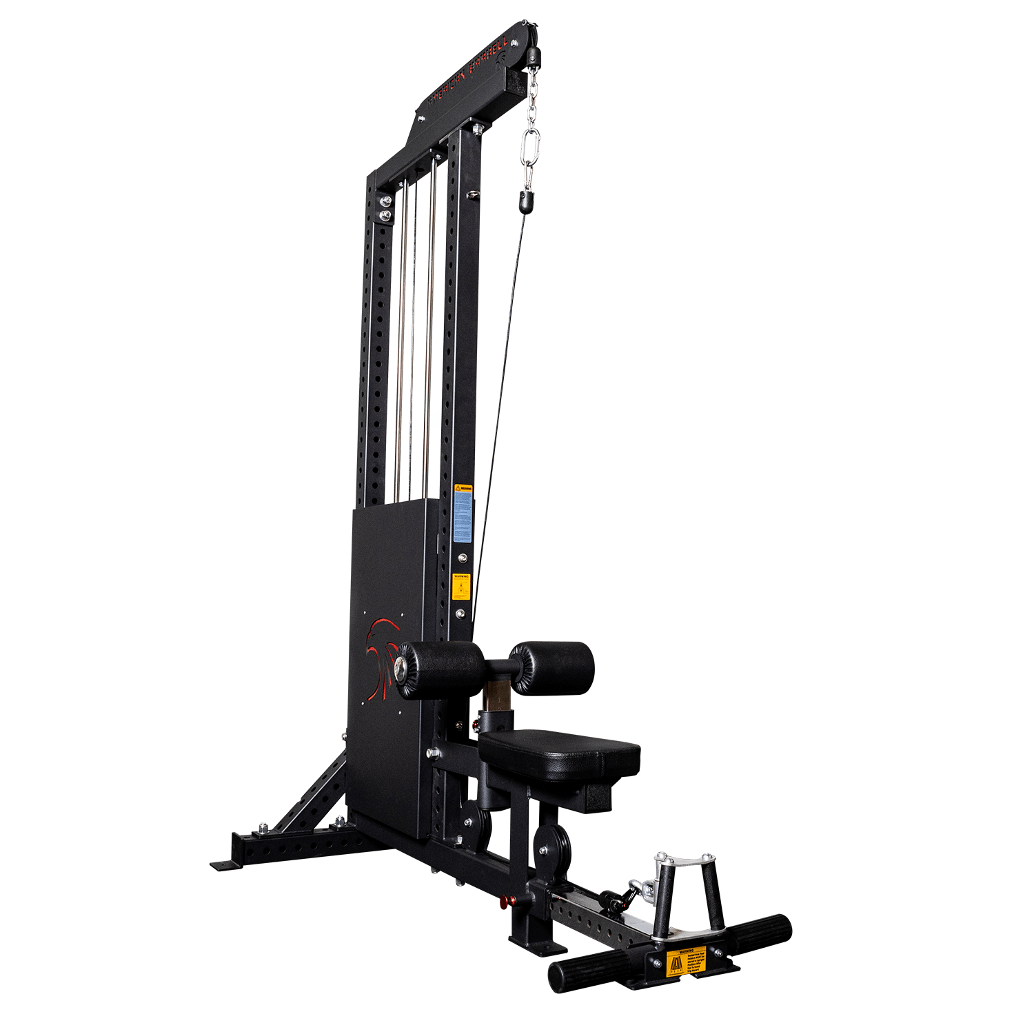 Lat - Pull Low Row Single Stack - American Barbell, Strength Equipment