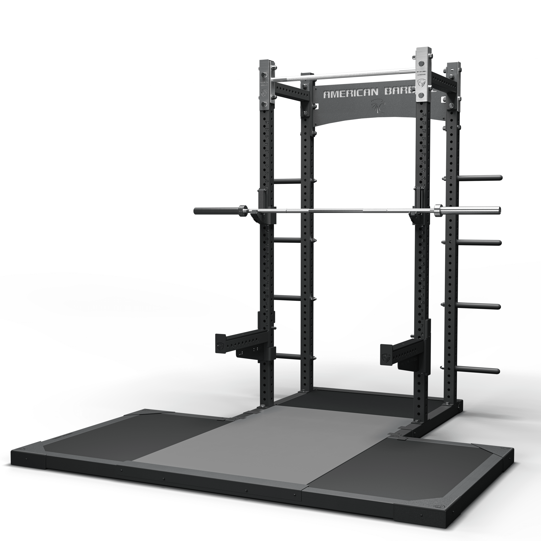 Performance Station Half Rack Platform - American Barbell, Racks 3x3