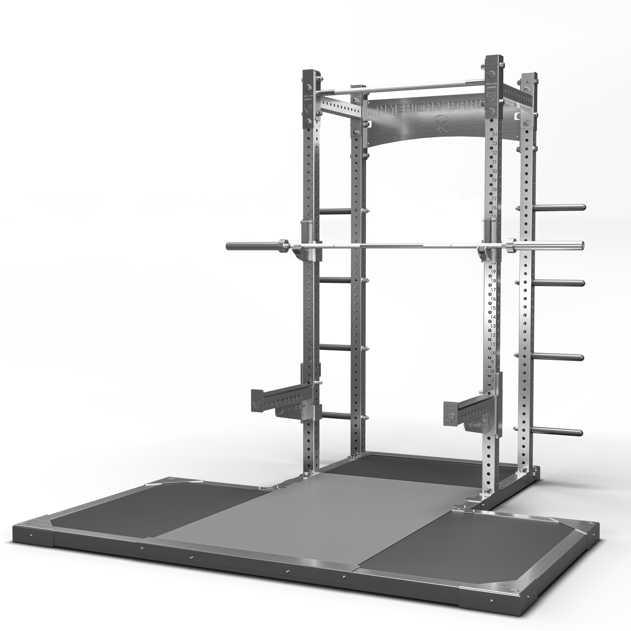 Performance Station Half Rack Platform - American Barbell, Racks 3x3