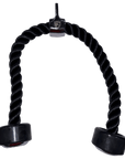 Triceps Press Down Rope Cable Attachment with Rubber Ends - American Barbell, Cable Attachments