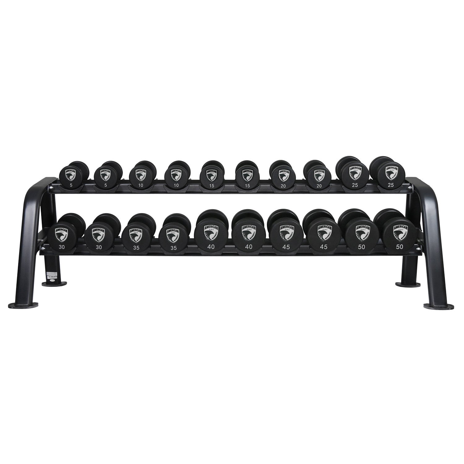 M-Fitness Pro Style Dumbbell Set 5 50 lbs