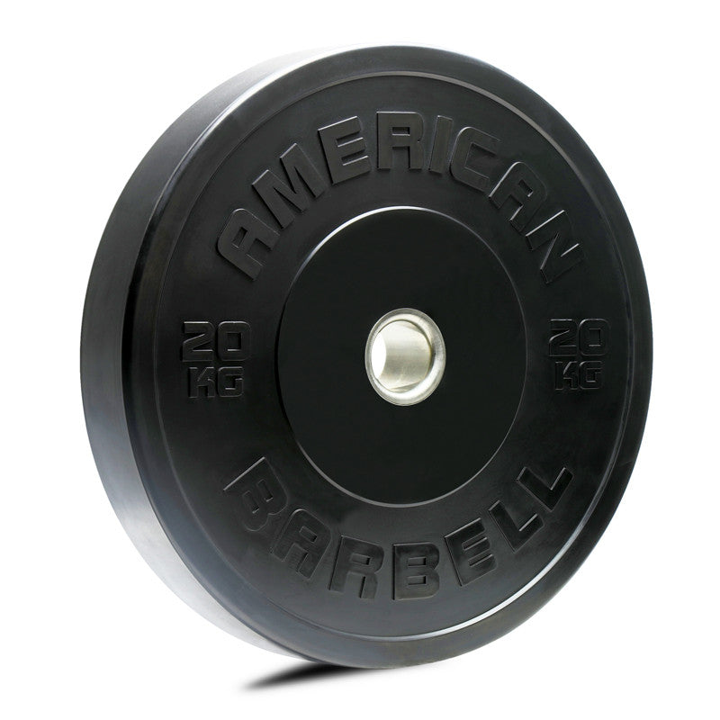 Black KG Sport Bumper Plates