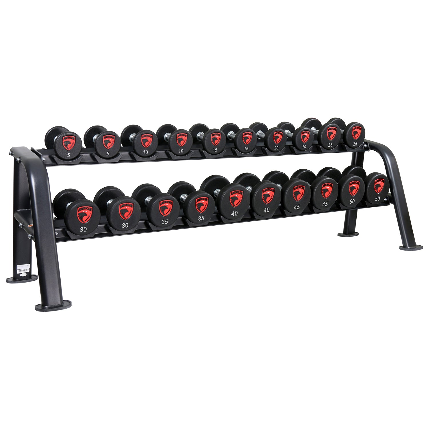 10 Pair Dumbbell Rack - American Barbell Gym Equipment