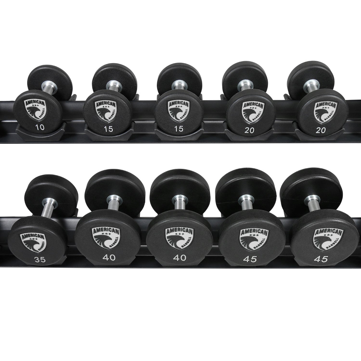 Urethane dumbbells discount