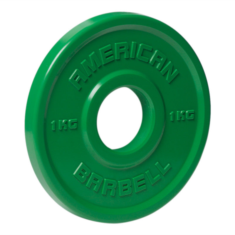 American Barbell Kilo Urethane Fractional Plates - American Barbell Gym Equipment