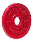 American Barbell Kilo Urethane Fractional Plates - American Barbell Gym Equipment