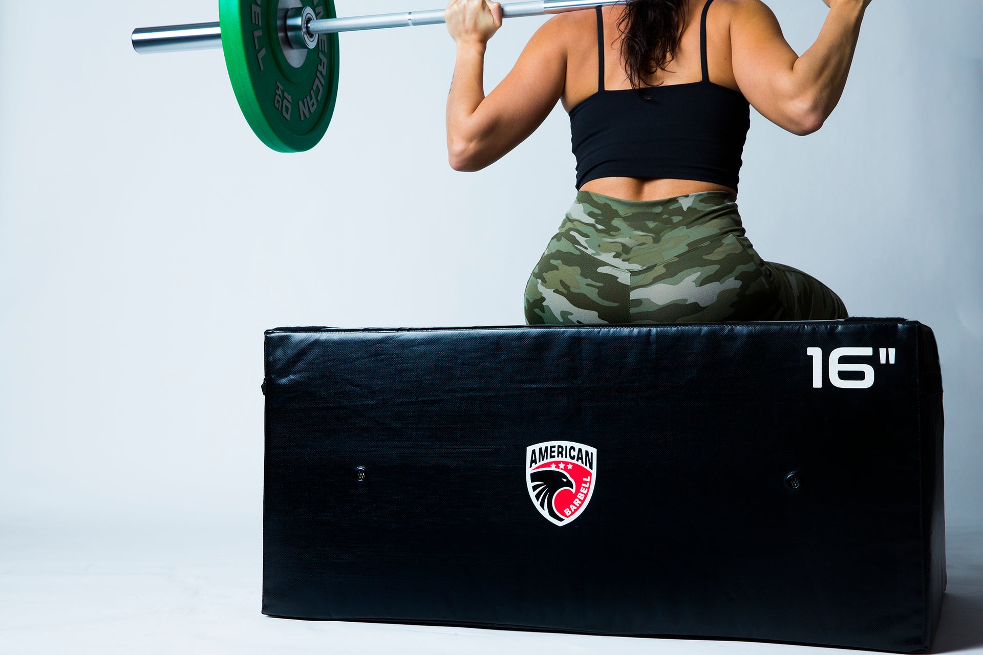 American Barbell MultiUse Stackable Foam Jerk Block Set