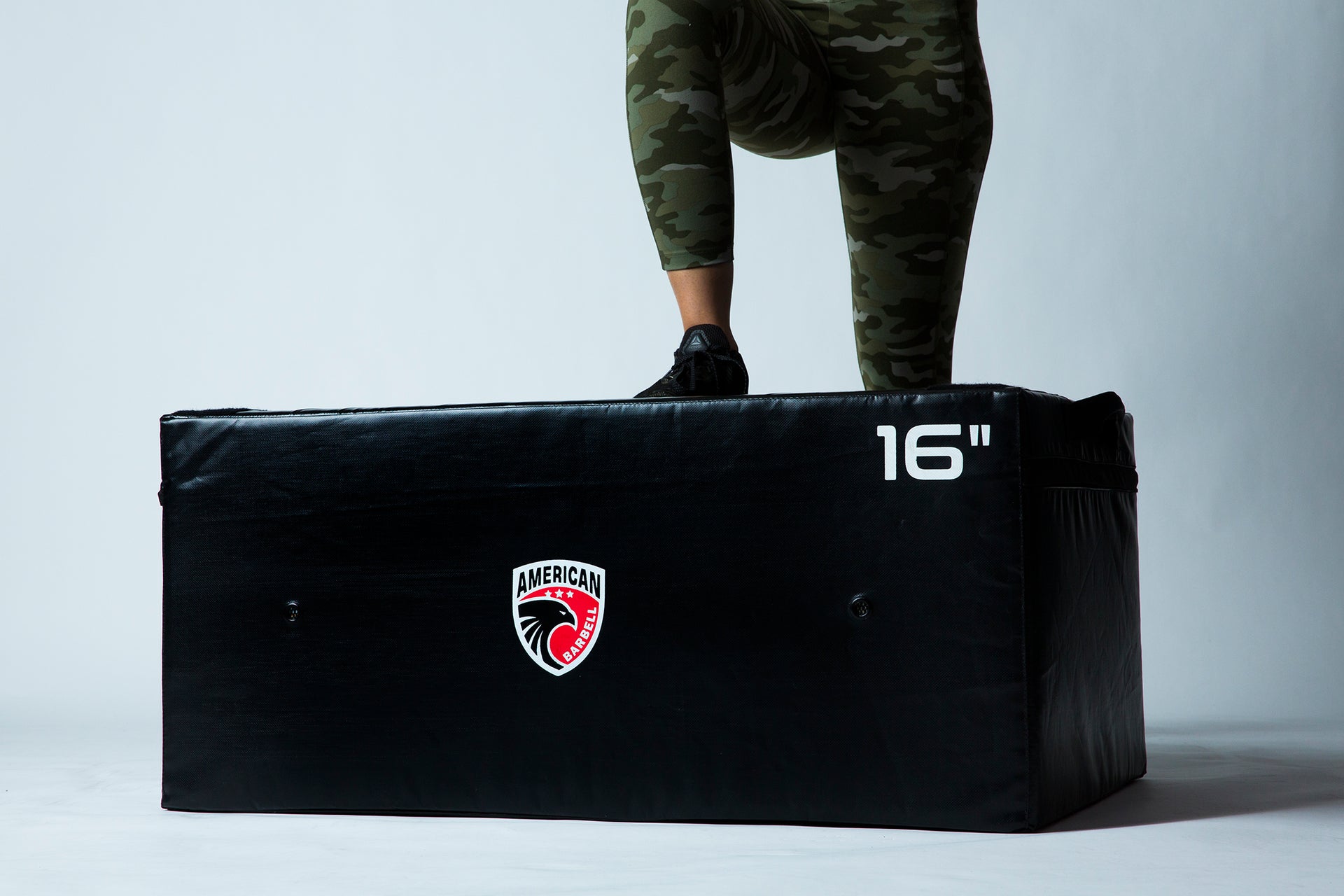 American Barbell MultiUse Stackable Foam Jerk Block Set