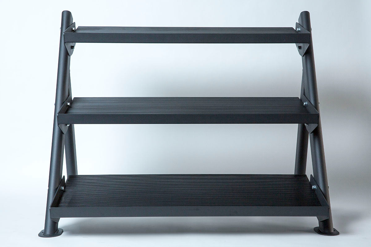 3-Tier Hex Dumbbell Rack (18&quot;)