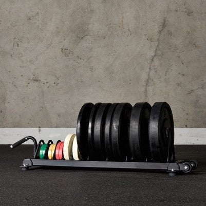 American Barbell Horizontal Bumper Plate Storage - American Barbell, Storage