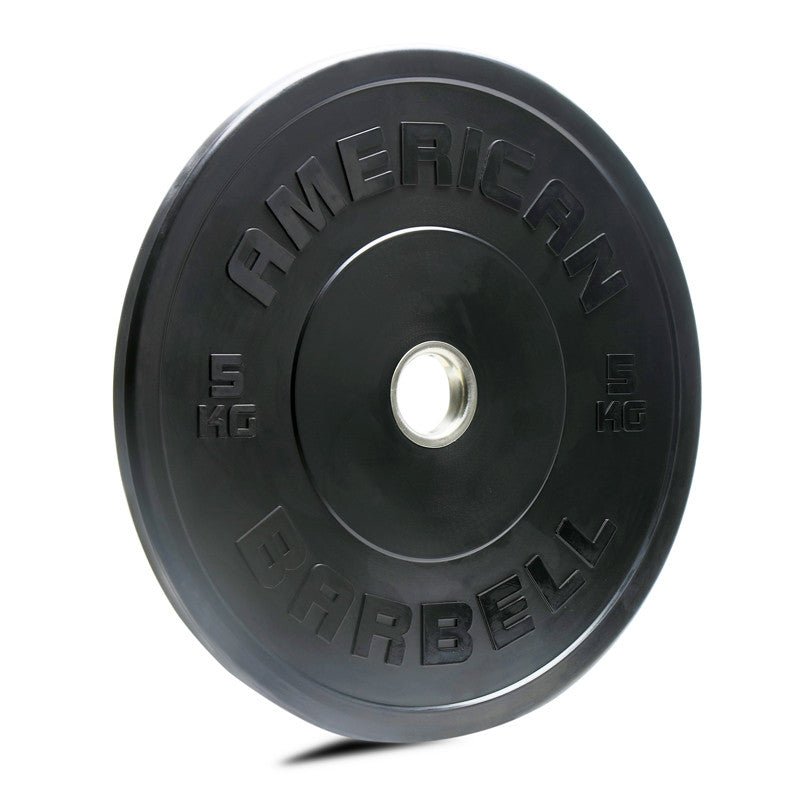 Black KG Sport Bumper Plates - American Barbell, Bumper Plates