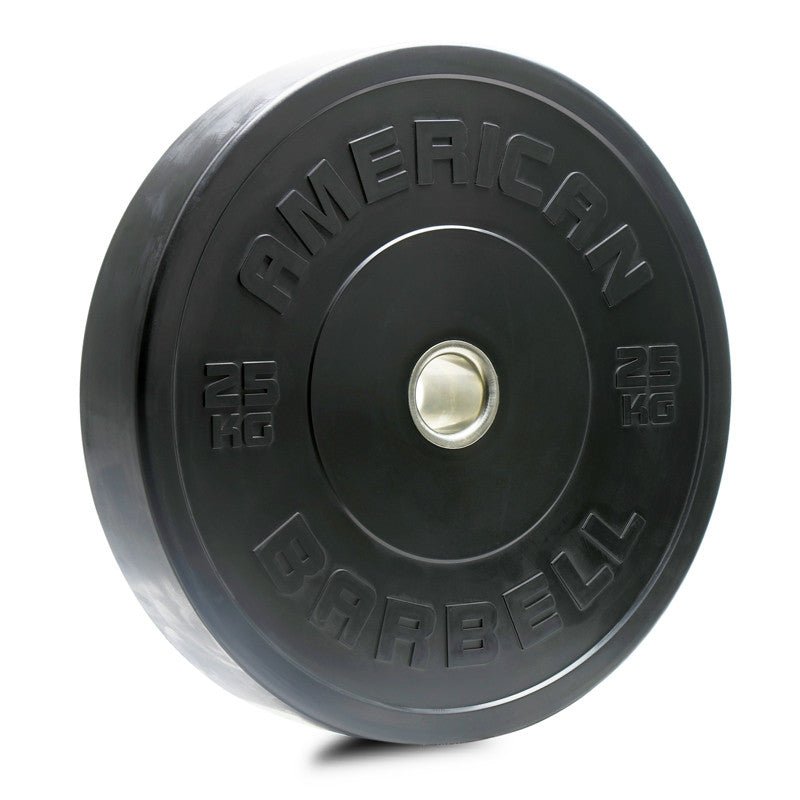 Black KG Sport Bumper Plates - American Barbell, Bumper Plates