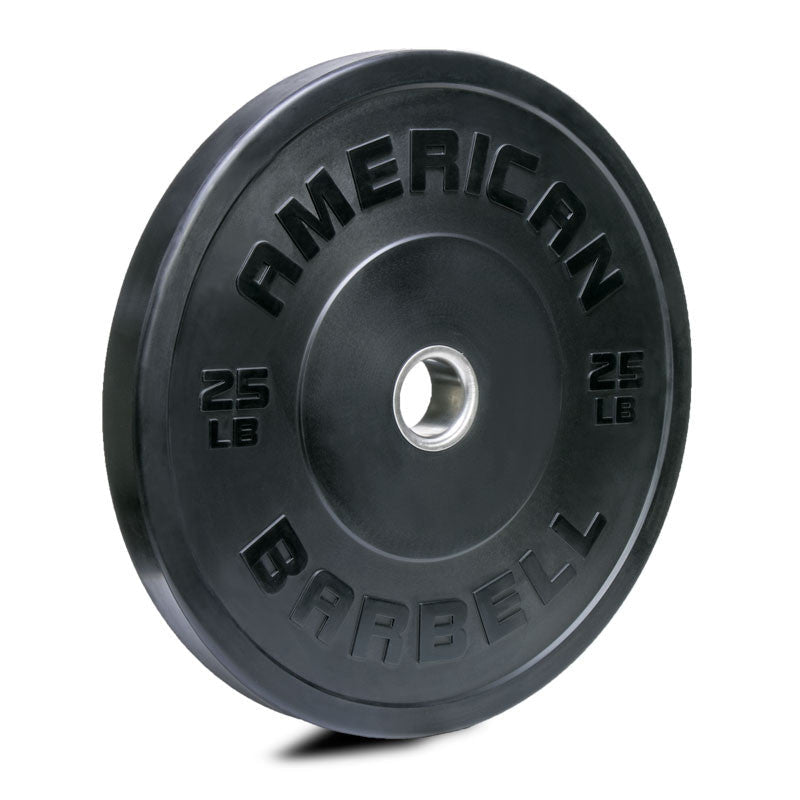 Black LB Sport Bumper Plates - American Barbell, Bumper Plates