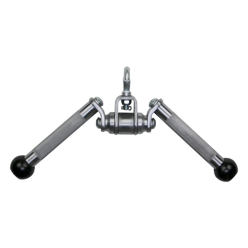 Rotating Solid Pressdown V - Bar Cable Attachment - American Barbell, Cable Attachments