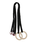 Wood Gym Rings with Straps - American Barbell, Rings